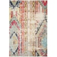 thumbnail image 1 of SAFAVIEH Madison Christabella Overdyed Striped Area Rug, Blue/Orange, 3' x 5', 1 of 7