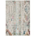 thumbnail image 1 of SAFAVIEH Madison Christabella Overdyed Striped Area Rug, Grey/Blue, 6' x 9', 1 of 8