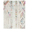 thumbnail image 1 of SAFAVIEH Madison Christabella Overdyed Striped Area Rug, Grey/Blue, 8' x 10', 1 of 9