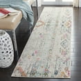 thumbnail image 1 of SAFAVIEH Madison Christabella Overdyed Striped Runner Rug, Grey/Blue, 2'2" x 6', 1 of 9