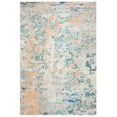 thumbnail image 1 of SAFAVIEH Madison Clyde Abstract Area Rug, Light Blue/Beige, 6' x 9', 1 of 8