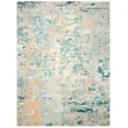 thumbnail image 1 of SAFAVIEH Madison Clyde Abstract Area Rug, Light Blue/Beige, 8' x 10', 1 of 8