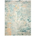 thumbnail image 1 of SAFAVIEH Madison Clyde Vintage Abstract Area Rug, Light Blue/Beige, 12' x 18', 1 of 8