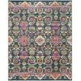 thumbnail image 1 of SAFAVIEH Madison Cuthbert Floral Area Rug, Blue/Fuchsia, 8' x 10', 1 of 6