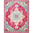 thumbnail image 1 of SAFAVIEH Madison Dalia Oriental Area Rug, Fuchsia/Blue, 8' x 10', 1 of 12