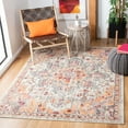 thumbnail image 1 of SAFAVIEH Madison Dalia Oriental Area Rug, Beige/Orange, 5'3" x 7'6", 1 of 16