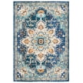 thumbnail image 1 of SAFAVIEH Madison Dalia Oriental Area Rug, Blue/Light Blue, 6' x 9', 1 of 15
