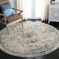 thumbnail image 1 of SAFAVIEH Madison Dalia Oriental Area Rug, Grey/Gold, 9' x 9' Round, 1 of 12