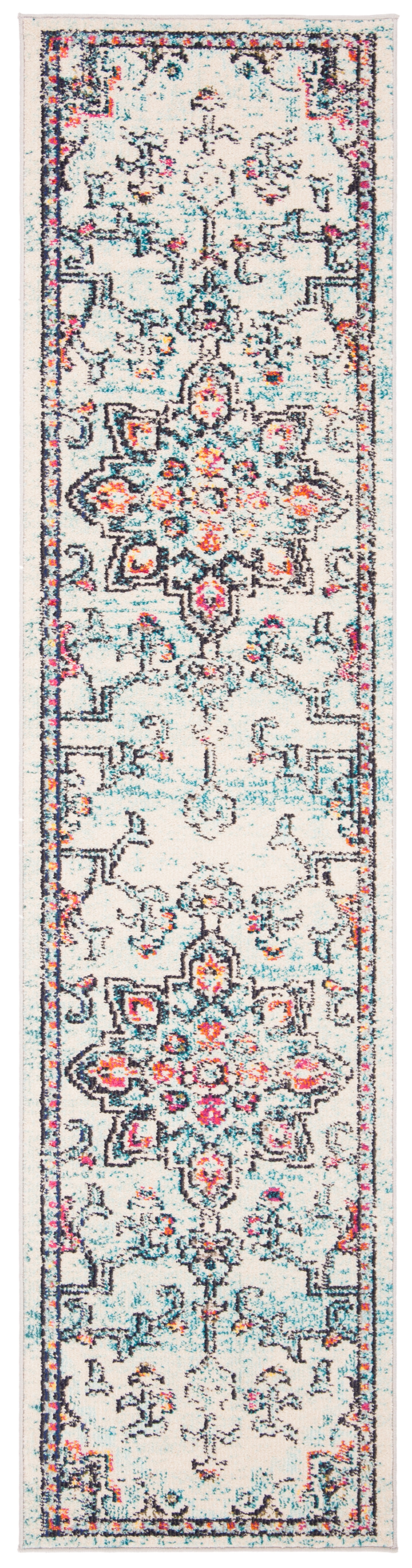 Safavieh Coastal Charm Blue & Cream Synthetic Runner Rug, 2'2" x 6'