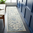 thumbnail image 1 of SAFAVIEH Madison Dalia Oriental Runner Rug, Ivory/Grey, 2' x 8', 1 of 12