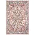 thumbnail image 1 of SAFAVIEH Madison Edwyna Distressed Area Rug, Beige/Fuchsia, 5' x 7', 1 of 7