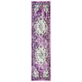 thumbnail image 1 of SAFAVIEH Madison Elinor Traditional Distressed Runner Rug, Lavender/Light Blue, 2'2" x 10', 1 of 8