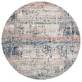 thumbnail image 1 of SAFAVIEH Madison Emmet Traditional Area Rug, Blue/Grey, 6'7" x 6'7" Round, 1 of 8