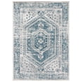 thumbnail image 1 of SAFAVIEH Madison Emmet Traditional Area Rug, Blue/Ivory, 4'5" x 6'5", 1 of 8