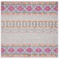 thumbnail image 1 of SAFAVIEH Madison Emmet Traditional Area Rug, Grey/Ivory, 6'7" x 6'7" Square, 1 of 5