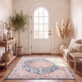 thumbnail image 1 of Safavieh Madison Emmet Oriental Area Rug, Navy/Rust, 5'5" x 7'7", 1 of 14