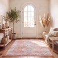 thumbnail image 1 of Safavieh Madison Emmet Floral Distressed Area Rug, Rust/Ivory, 4'5" x 6'5", 1 of 14