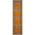 thumbnail image 1 of SAFAVIEH Madison Emmet Traditional Runner Rug, Orange/Fuchsia, 2'3" x 10', 1 of 8