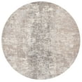 thumbnail image 1 of SAFAVIEH Madison Flowers Vintage Abstract Area Rug, Grey/Beige, 4' x 4' Round, 1 of 9