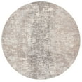 thumbnail image 1 of SAFAVIEH Madison Flowers Vintage Abstract Area Rug, Grey/Beige, 8' x 8' Round, 1 of 8