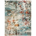 thumbnail image 1 of SAFAVIEH Madison Flowers Vintage Abstract Area Rug, Grey/Blue, 10' x 14', 1 of 9
