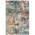 thumbnail image 1 of SAFAVIEH Madison Flowers Vintage Abstract Area Rug, Grey/Blue, 3' x 5', 1 of 8