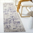 thumbnail image 1 of SAFAVIEH Madison Flowers Vintage Abstract Runner Rug, Beige/Purple, 2' x 8', 1 of 9