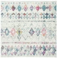 thumbnail image 1 of SAFAVIEH Madison Hannah Geometric Area Rug, Grey/Purple, 12' x 12' Square, 1 of 8