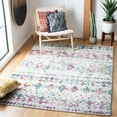 thumbnail image 1 of SAFAVIEH Madison Hannah Geometric Area Rug, Grey/Purple, 5'1" x 7'6", 1 of 10