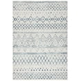 thumbnail image 1 of SAFAVIEH Madison Hannah Geometric Area Rug, Ivory/Navy, 2'3" x 4', 1 of 8