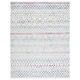 thumbnail image 1 of SAFAVIEH Madison Hannah Geometric Area Rug, Ivory/Navy, 9' x 9' Round, 1 of 11
