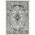 thumbnail image 1 of SAFAVIEH Madison Haven Floral Bordered Area Rug, Light Grey/Blue, 5'3" x 7'6", 1 of 4