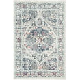 thumbnail image 1 of SAFAVIEH Madison Hildred Floral Bordered Area Rug, Navy/Fuchsia, 3' x 5', 1 of 6