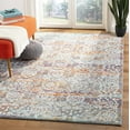 thumbnail image 1 of SAFAVIEH Madison Hildred Vintage Damask Area Rug, Light Grey/Light Blue, 8' x 10', 1 of 7