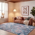 thumbnail image 1 of Safavieh Madison Hope Floral Area Rug, Blue/Gray, 8' x 10', 1 of 18