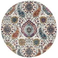 thumbnail image 1 of SAFAVIEH Madison Hope Floral Paisley Area Rug, Cream/Multi, 8' x 8' Round, 1 of 8
