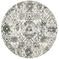 thumbnail image 1 of SAFAVIEH Madison Hope Floral Paisley Area Rug, Cream/Silver, 11' x 11' Round, 1 of 8