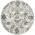 thumbnail image 1 of SAFAVIEH Madison Hope Floral Area Rug, Cream/Silver, 12' x 12' Round, 1 of 10