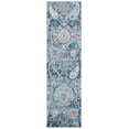 thumbnail image 1 of SAFAVIEH Madison Hope Floral Paisley Runner Rug, Blue/Grey, 2'3" x 8', 1 of 8