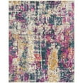 thumbnail image 1 of SAFAVIEH Madison Ivory Abstract Area Rug, Ivory/Blue, 9' x 12', 1 of 10