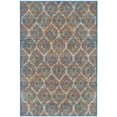 thumbnail image 1 of SAFAVIEH Madison Ivy Geometric Floral Area Rug, Blue/Orange, 5'1" x 7'6", 1 of 6