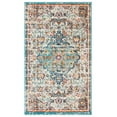 thumbnail image 1 of SAFAVIEH Madison Joandra Vintage Floral Area Rug, Grey/Light Blue, 4' x 6', 1 of 10
