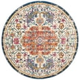 thumbnail image 1 of SAFAVIEH Madison Joandra Southwestern Area Rug, Ivory/Orange, 9' x 9' Round, 1 of 11