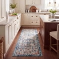 thumbnail image 1 of Safavieh Madison Joandra Southwestern Runner Rug, Navy/Light Blue, 2'2" x 16', 1 of 14