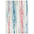 thumbnail image 1 of SAFAVIEH Madison Jovana Abstract Area Rug, Ivory/Blue, 3' x 5', 1 of 7
