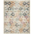 thumbnail image 1 of SAFAVIEH Madison Judith Distressed Area Rug, Cream/Multi, 10' x 14' - X-Large - Transitional Modern Design, Cream & Multi, Non-Shedding & Easy Cleaning, Ideal for Living Room, Bedroom, Dining Space, 1 of 10
