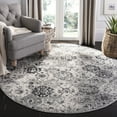 thumbnail image 1 of SAFAVIEH Round Rug 12' - Madison Collection - X-Large - Transitional Modern Design, Silver & Grey, Non-Shedding & Easy Cleaning, Ideal for Living Room, Bedroom, Dining Space (MAD611G), 1 of 11