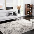thumbnail image 1 of SAFAVIEH Square Rug 6'7" - Madison Collection - Transitional Modern Design, Silver & Grey, Non-Shedding & Easy Cleaning, Ideal for Living Room, Bedroom, Dining Space (MAD611G), 1 of 17