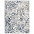 thumbnail image 1 of SAFAVIEH Madison Judith Distressed Area Rug, White/Royal Blue, 12' x 15' - X-Large - Transitional Modern Design, White & Royal Blue, Non-Shedding & Easy Cleaning, Ideal for Living Room, Bedroom, Dini, 1 of 10