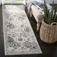 thumbnail image 1 of SAFAVIEH Runner Rug 2'3"x18' - Madison Collection - Transitional Modern Design, Silver & Grey, Non-Shedding & Easy Cleaning, Ideal for Living Room, Bedroom, Dining Space, Entryway, Hallway (MAD611G), 1 of 11
